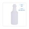 Boardwalk Spray Bottle, 16oz., Clear, PK24 512121 - alternate 2
